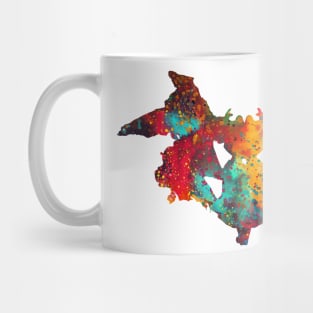 Rorschach inkblot test Mug